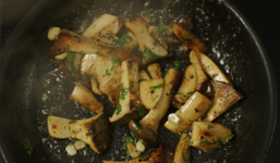 cooked mushrooms